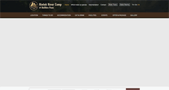 Desktop Screenshot of hintokrivercamp.com